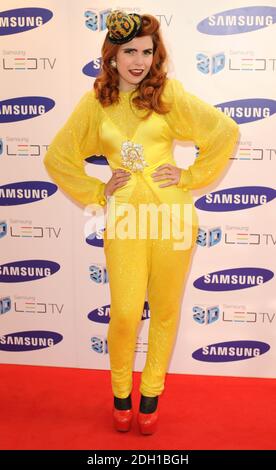 Paloma Faith arriving as Samsung UK Presents a Celebration of 3D Television, The Duke of York Barracks, Kings Road, London. Stock Photo