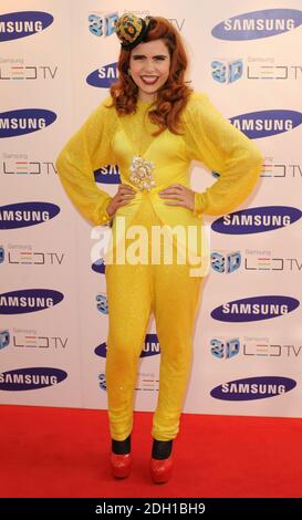 Paloma Faith arriving as Samsung UK Presents a Celebration of 3D Television, The Duke of York Barracks, Kings Road, London. Stock Photo