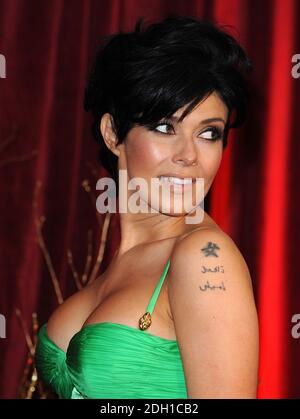 Kym Marsh arriving for the 2010 British Soap Awards at the ITV Studios, South Bank, London. Stock Photo