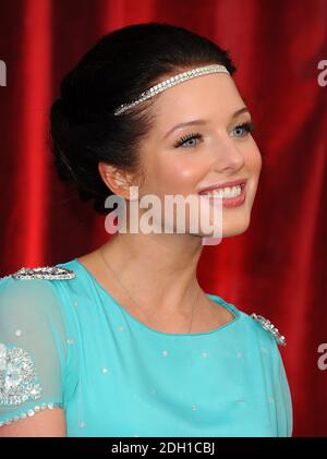 Helen Flanagan arriving for the 2010 British Soap Awards at the ITV