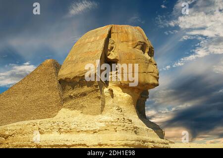 Sphinx in Aegypten, Kairo, Monument Stock Photo