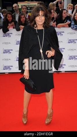 Claudia Winkleman arrives for the National Movie Awards 2010, Royal Festival Hall, South Bank, London. Stock Photo