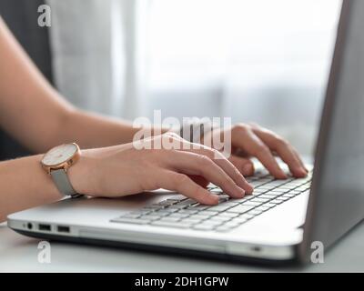 Working from home, contractor, freelance concept Stock Photo