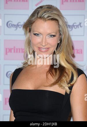 Caprice arriving at the Prima Comfort High Street Fashion Awards 2010. Stock Photo