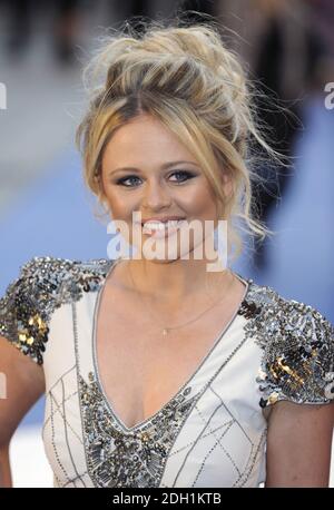 Emily Atack at the UK premiere of 'The Death and Life of Charlie St. Cloud' at Empire Leicester Square, London. Stock Photo