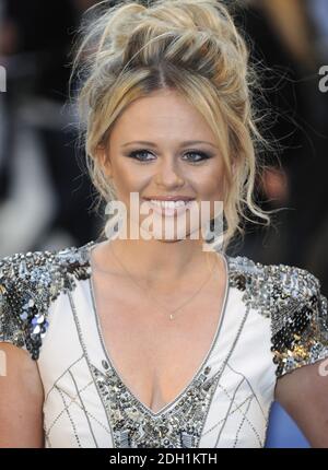 Emily Atack at the UK premiere of 'The Death and Life of Charlie St. Cloud' at Empire Leicester Square, London. Stock Photo