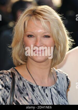 Gillian Taylforth arriving at the Legend of the Guardians, The Owls of G'Hoole UK Premiere, Odeon West End Cinema, Leicester Square, London. Stock Photo