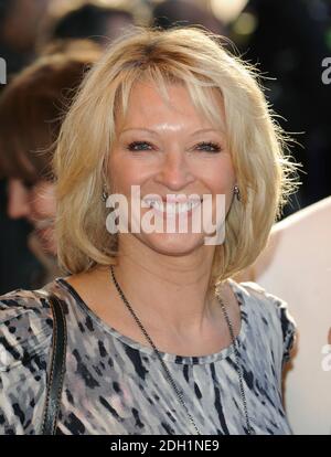 Gillian Taylforth arriving at the Legend of the Guardians, The Owls of G'Hoole UK Premiere, Odeon West End Cinema, Leicester Square, London. Stock Photo