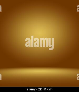 Gold shiny smooth background with variating hues. Stock Photo