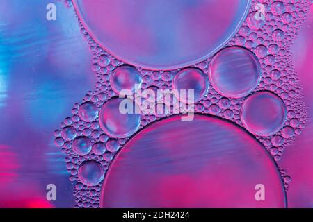 colourful patterns with bubbles Stock Photo