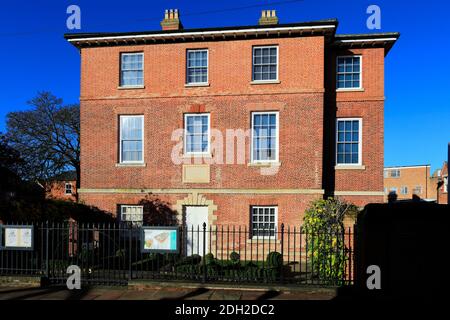 The Palace House, Horse Racing Museum, Newmarket town, Suffolk, England, UK Stock Photo