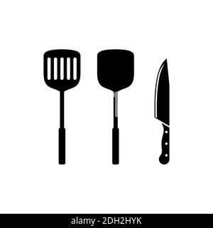 cookware kitchenware icon concept vector design concept Stock Vector