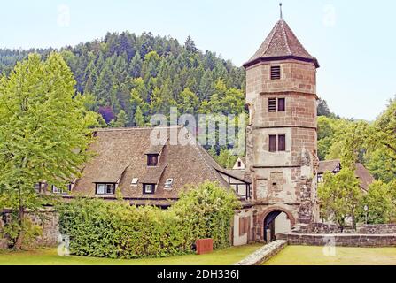 Monastery St. Peter and Paul, Hirsau near Calw, Black Forest Stock Photo