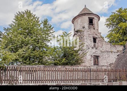 Ruined monastery St. Peter and Paul, Hirsau near Calw, Black Forest Stock Photo