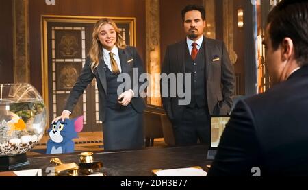 Michael Pena On Tom & Jerry Co-Star Chloe Grace Moretz: She Knows