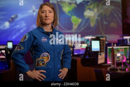 Christina Koch. Portrait Of The NASA Astronaut, Christina Hammock Koch ...