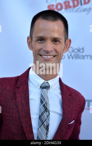 Emerson Collins attends a Very Sordid Wedding Premiere in Los Angeles