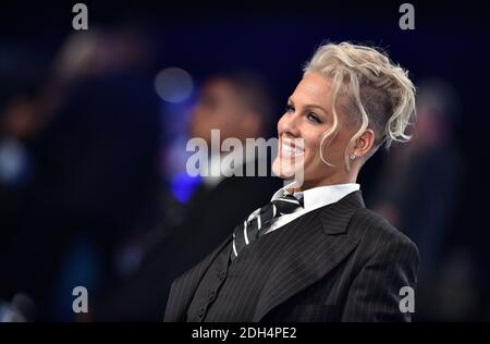 Pink attends the 2017 MTV Video Music Awards at The Forum on August 27, 2017 in Los Angeles, CA, USA. Photo by Lionel Hahn/ABACAPRESS.COM Stock Photo