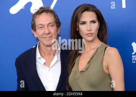 John Branca and Model Jenna Hurt attending the Michael Jackson's Thriller 3D And Making Of Michael Jackson's Thriller 3D Photocall during the 74th Venice International Film Festival (Mostra di Venezia) at the Lido, Venice, Italy on September 04, 2017. Photo by Aurore Marechal/ABACAPRESS.COM Stock Photo