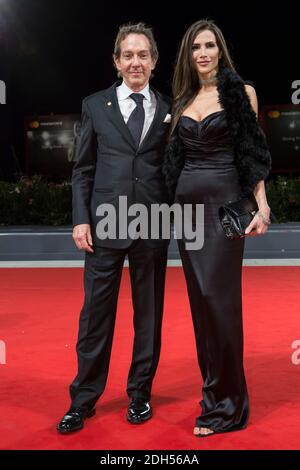 Jenna Hurt, John Branca arriving for the premiere of Michael Jackson's Thriller 3D as part of the 74th Venice International Film Festival (Mostra) in Venice, Italy, on September 4, 2017. Photo by Marco Piovanotto/ABACAPRESS.COM Stock Photo