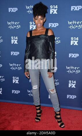 Angela Lewis attends the premiere of FX's 'Better Things' Season 2 at Pacific Design Center on September 6, 2017 in Los Angeles, California. Photo by Lionel Hahn/AbacaPress.com Stock Photo