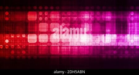 Blockchain Technology Stock Photo
