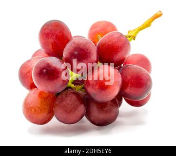 grapes isolated on white background with clipping path Stock Photo