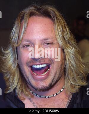 Miami Beach, FL 8-9-2001 Vince Neal (lead singer, Motley Crue) at Rumi. Photo By Adam Scull/PHOTOlink Stock Photo