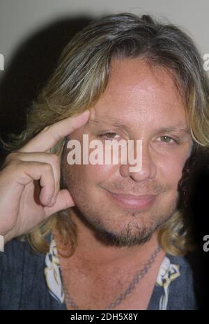 Miami Beach, FL 8-9-2001 Vince Neal (lead singer, Motley Crue) at Rumi ...