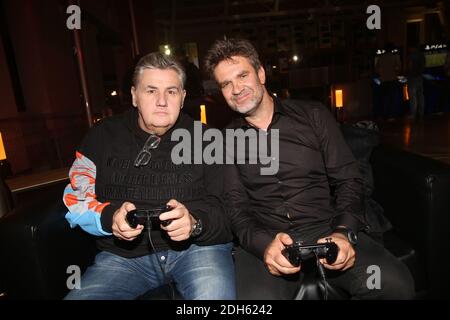 Pierre Menes And Herve Mathoux Attending The Launch Of The New Game Fifa 18 Also Called