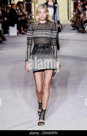 Elsa Hosk walks the runway during the Victoria's Secret Fashion Show on ...