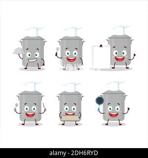 Kitchen Glovebbq Single Icon In Cartoon Style Vector Symbol Stock