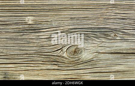 Old gray vintage grunge background from horizontal wooden planks. Stock Photo