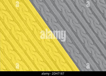 duo tone Knitwear Fabric Texture Stock Photo
