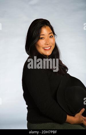 A beautiful lady of japanese origin Stock Photo - Alamy