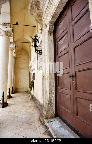 ancient city palace antonio salandra square nardò italy Stock Photo