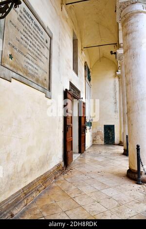 ancient city palace antonio salandra square nardò italy Stock Photo