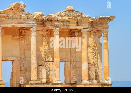 Celsus Library in Ephesus, Turkey Stock Photo