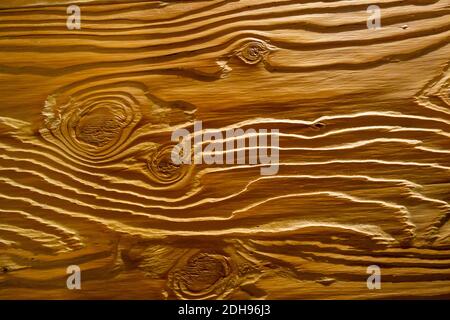 The texture of the wood, the surface is brushed and painting with