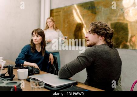 Business people working at creative office Stock Photo