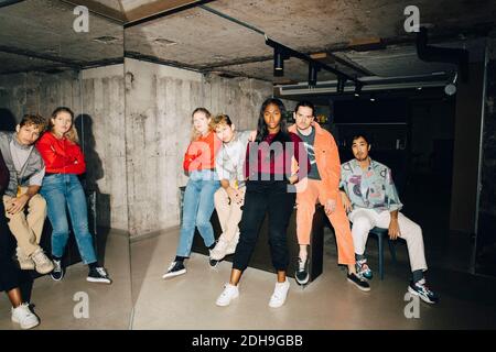 Portrait of confident vanguardians in creative office Stock Photo