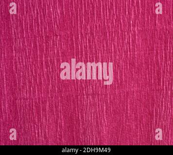 Red corrugated paper texture, full frame Stock Photo