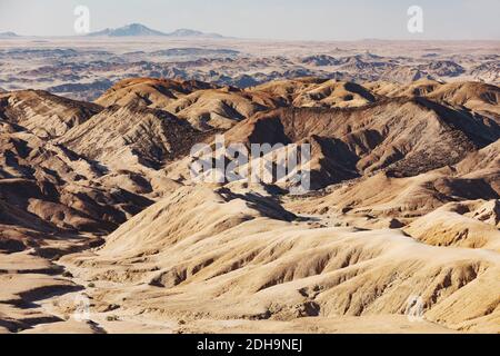 Namibia moonscape Swakopmund, Namibia Africa Stock Photo