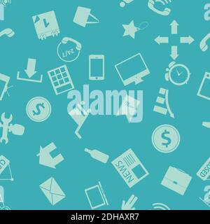 Target Flat Concept Icon Vector Illustration. Target Icon Image. Target Icon Sign. seamless pattern Stock Vector