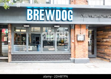 Brewdog beer hall or pub in London