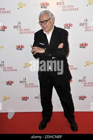 Alain Ducasse attending the 'La Quete d'Alain Ducasse' Premiere directed by Gilles de Maistre in Paris, France on October 2, 2017. Photo by Alain Apaydin/ABACAPRESS.COM Stock Photo