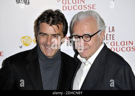 Alain Ducasse attending the 'La Quete d'Alain Ducasse' Premiere directed by Gilles de Maistre in Paris, France on October 2, 2017. Photo by Alain Apaydin/ABACAPRESS.COM Stock Photo