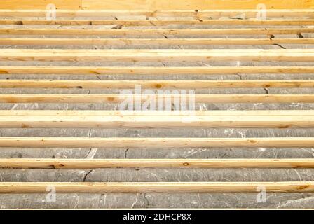 mining core samples from test drilling rigs Stock Photo