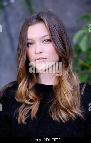 Sophie Cookson attending the Chanel Fashion Show as part of Paris