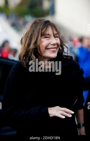 Jane Birkin attending the Hermes Menswear Spring Summer 2022 show as part  of Paris Fashion Week in Paris, France on June 26, 2021. Photo by Aurore  Marechal/ABACAPRESS.COM Stock Photo - Alamy